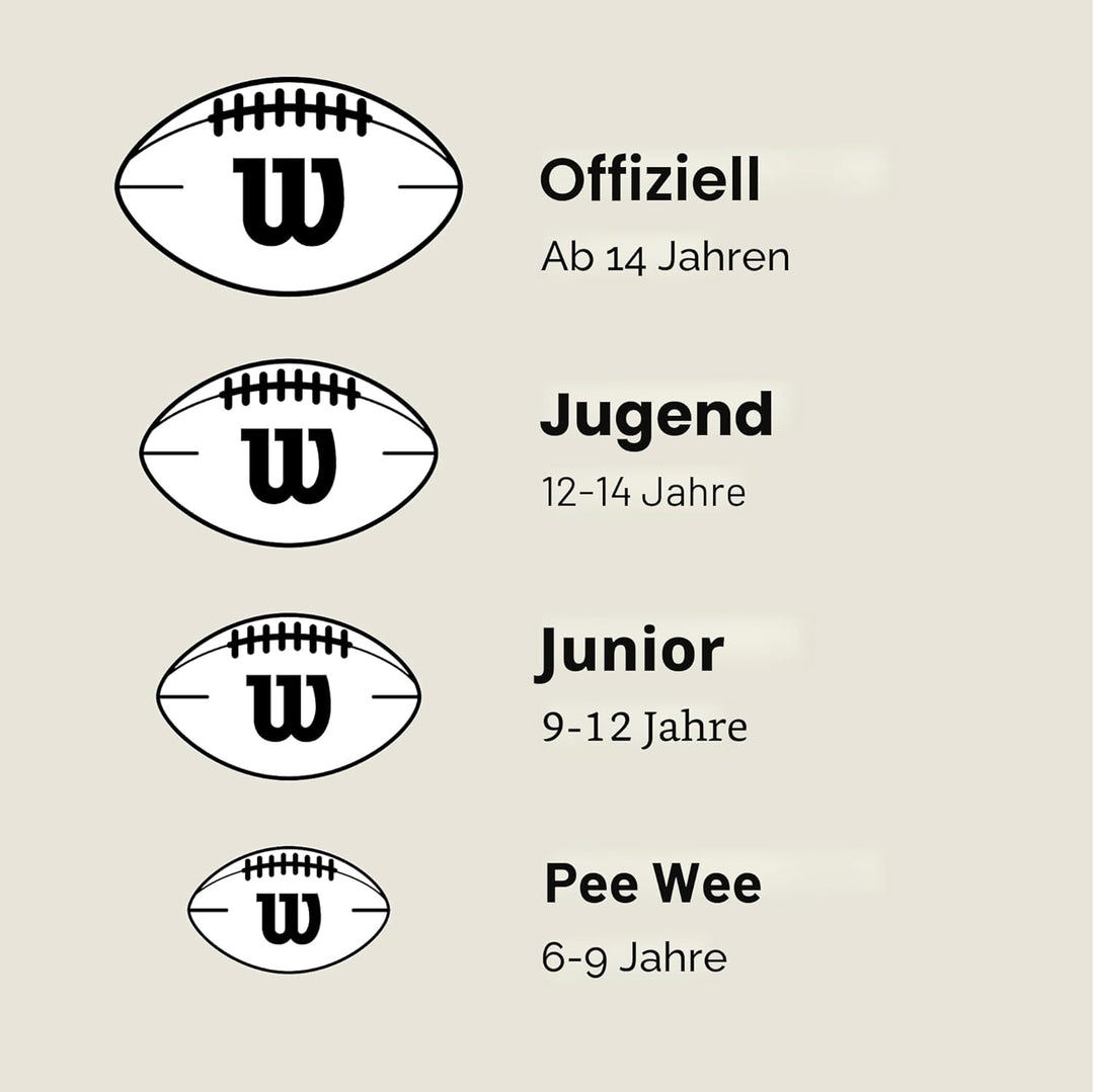 Wilson "The Duke" Offizieller NFL-Spielfussball Offizieller Spielball, Offizieller Spielball