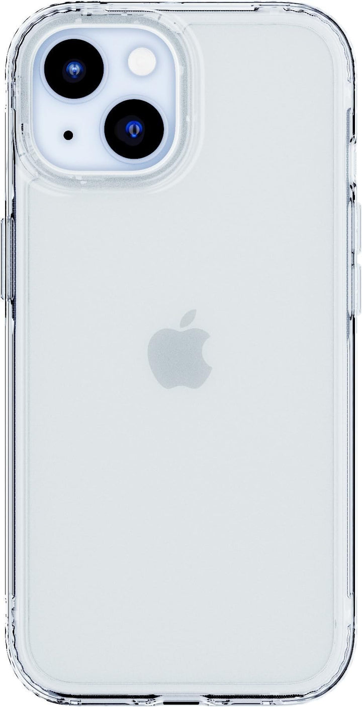 tech21 Evo Clear Hülle für iPhone 15 – Aufprallschutz – transparent Black, Black
