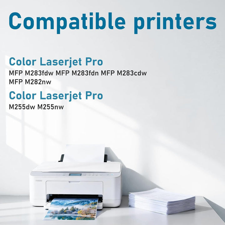 207A 207X M283fdw Toner Kompatibel für HP 207A HP 207X HP W2212A HP W2212X für HP Color Laserjet Pro
