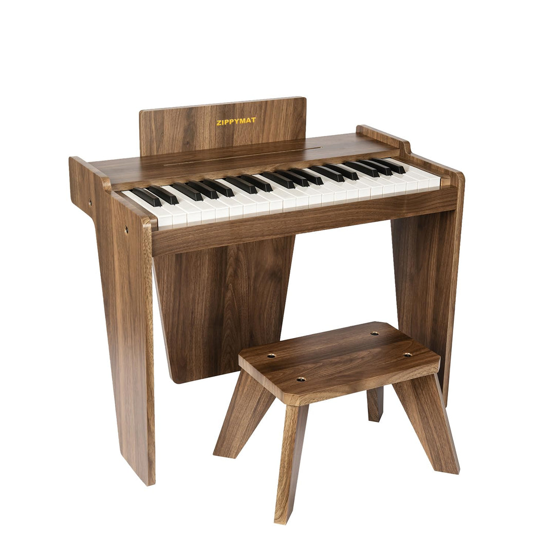 ZIPPY MAT Kinder Klavier Tastatur, 37 Tasten Digitalpiano für Kinder, Musik Lerninstrument Spielzeug
