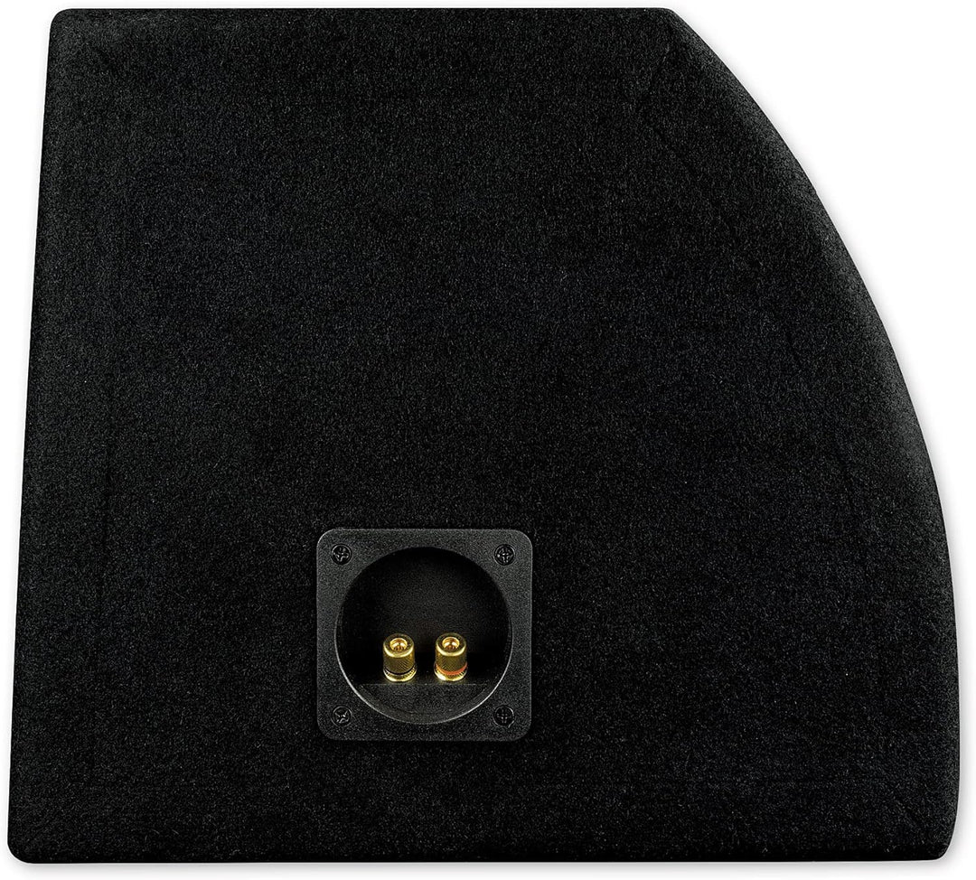 SPECTRON SP-25RS: kompakter Bassreflex Subwoofer, Bassbox für Autos, Basskiste mit 25 cm Woofer Chas