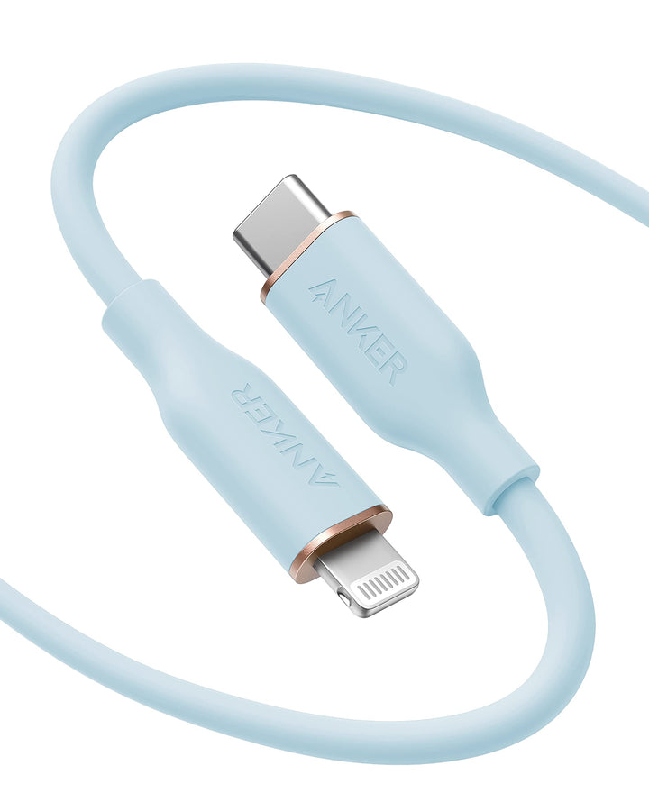 Anker Powerline III Flow, USB C Lightning Kabel, 180cm USB C auf Lightning Kabel kompatibel mit iPho
