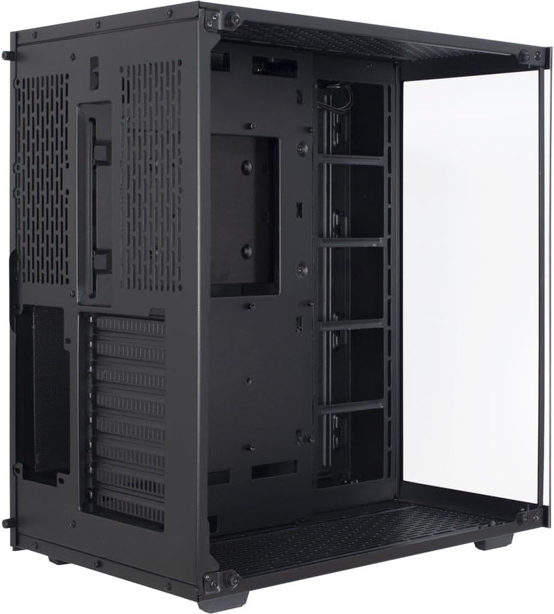 Inter-Tech C-701 Panorama ATX Gehäuse, Tempered Glass, Schwarz, 88881327