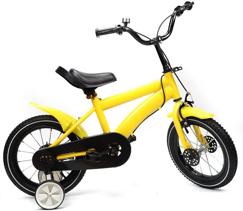 AOAPUMM 14-Zoll-Kinderfahrrad Pedal Fahrrad Kinder Balance Fahrrad mit Stützrädern für Jungen und Mä