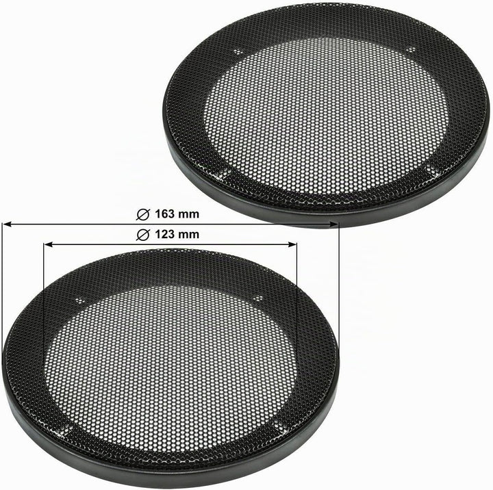 tomzz Audio 4000-006-1 Lautsprecher-Satz TA13.0-Pro DIN 130 2-Wege Koax System 50 Watt RMS