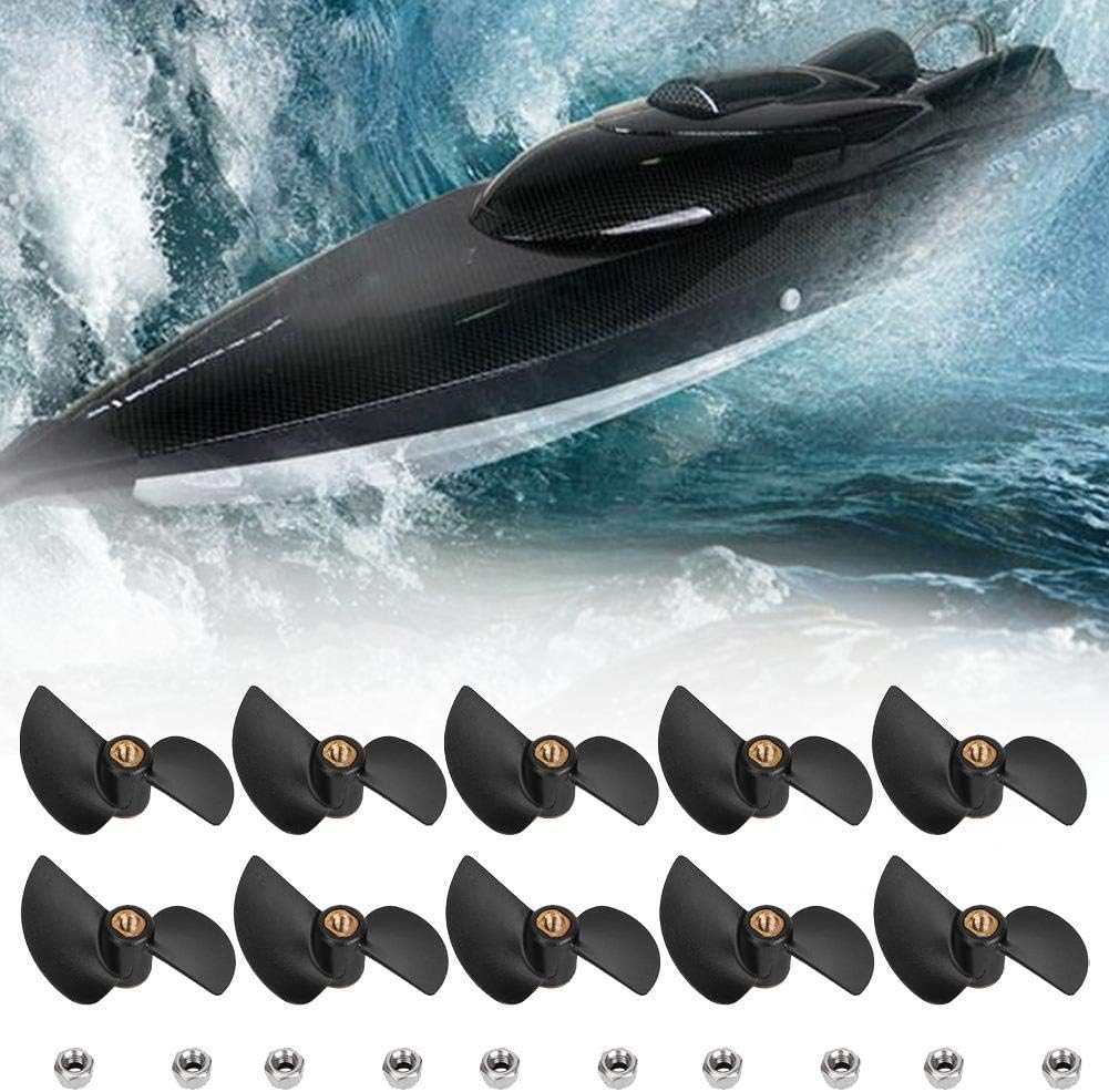 RC Propeller Ersatz, 10 Stück Brushless kompatibel, Boot Propeller Set für Modellbau DIY Wassersport