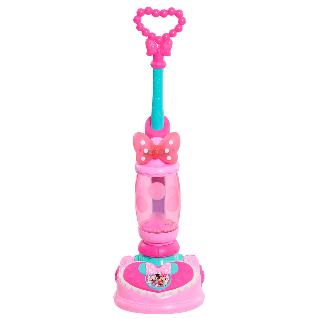 Disney - Minnie Maus - Spielzeugstaubsauger - Interaktives Rollenspiel-Reinigungsset - Mit Lichtern
