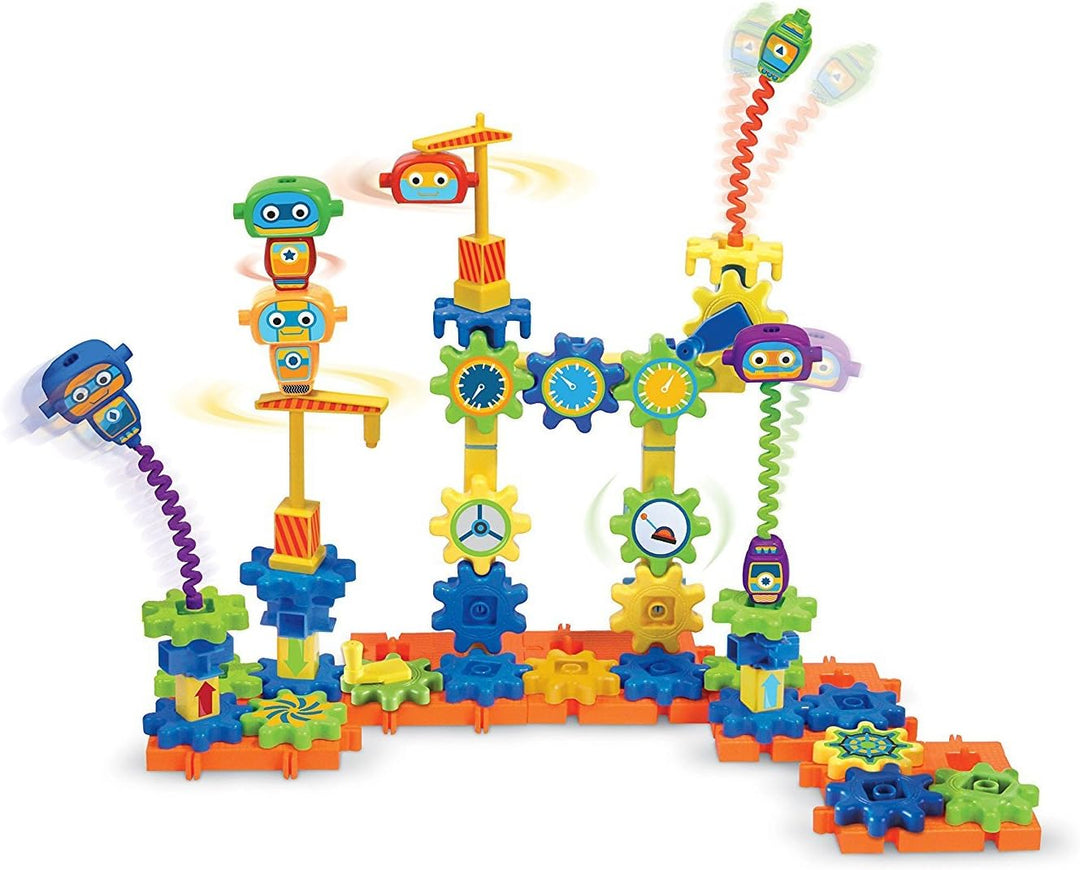 Learning Resources Gears Gears Gears!® Roboterfabrik-Bausatz, Roboterfabrik