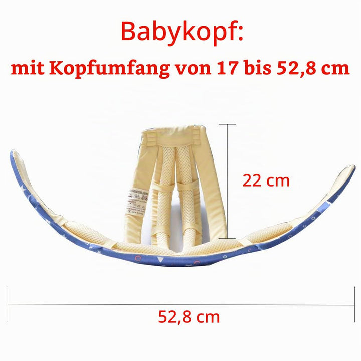 IULONEE Baby Helm Kleinkind Schutzhut Kleinkind Kopfschutz Baumwolle Hut Kleinkind Verstellbarer Sch