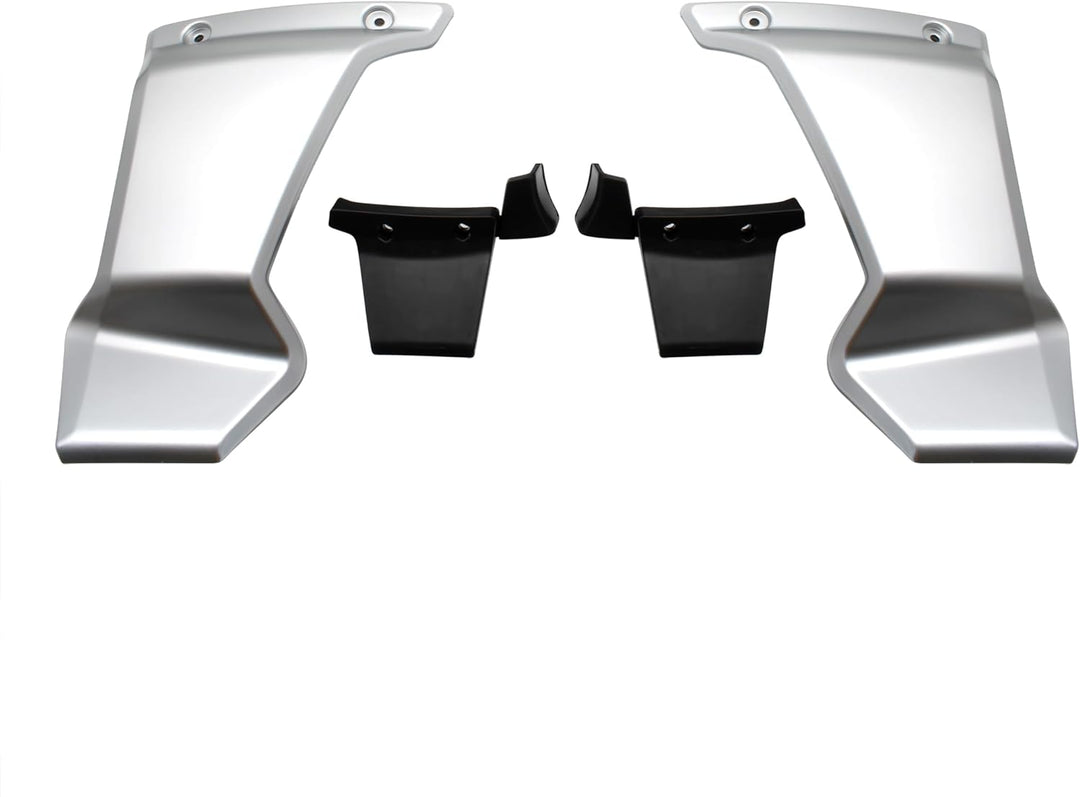 SAUTVS Silberfarbene Frontgrill-Zierleisten für Can-Am Ryker, unterer Grillschutz für Can Am Ryker 6