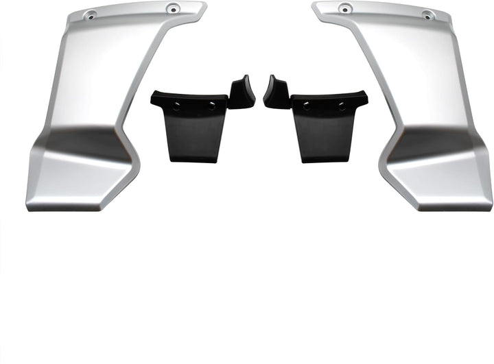 SAUTVS Silberfarbene Frontgrill-Zierleisten für Can-Am Ryker, unterer Grillschutz für Can Am Ryker 6