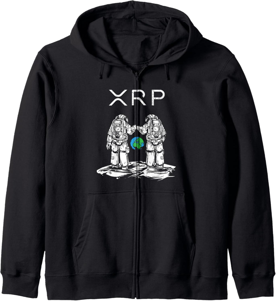 XRP Cryptocurrency Crypto Geschenk Kryptowährung Community Kapuzenjacke