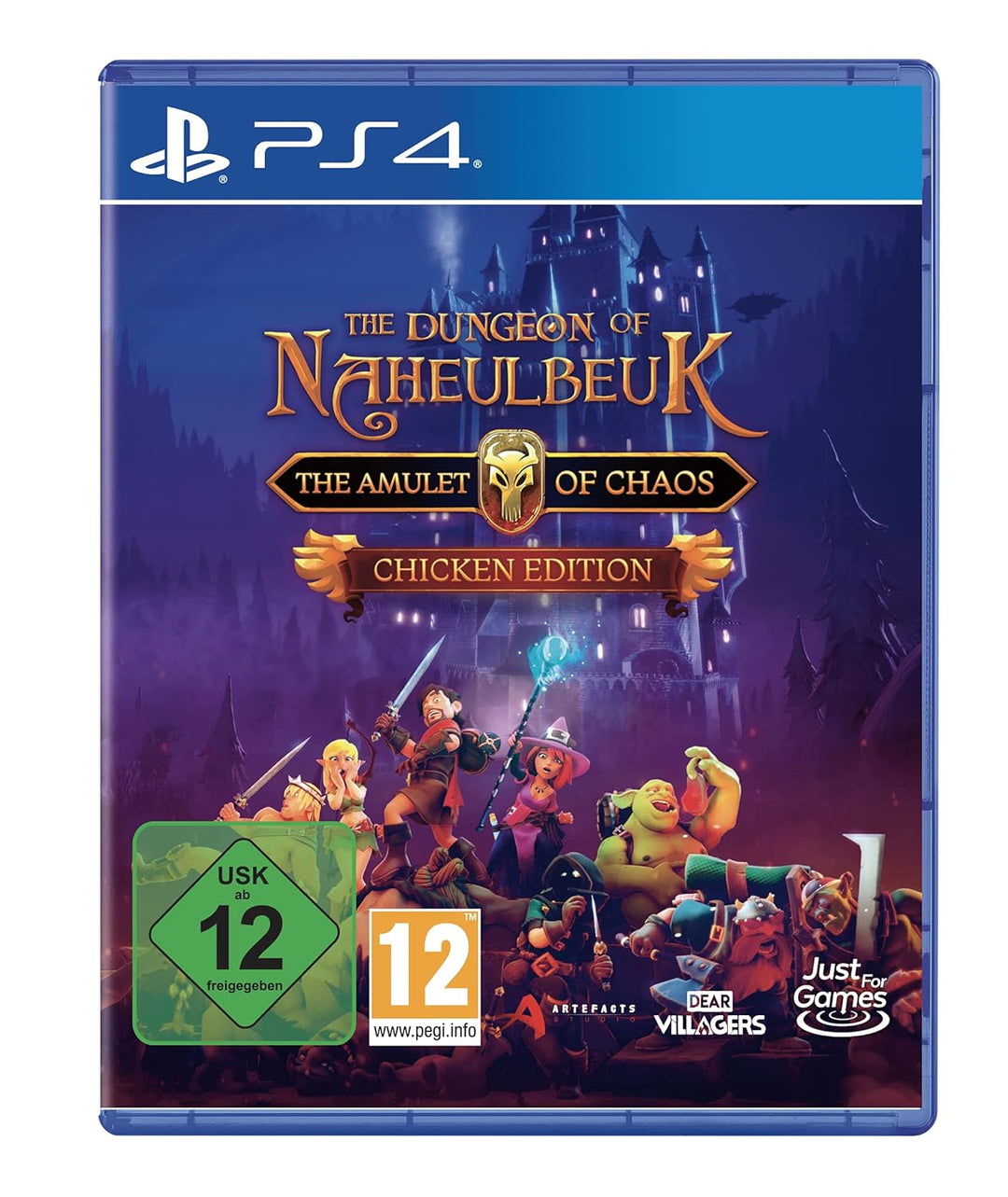 The Dungeon of Naheulbeuk: The Amulet of Chaos - [PlayStation 4] - Chicken Edition PlayStation 4 Chi