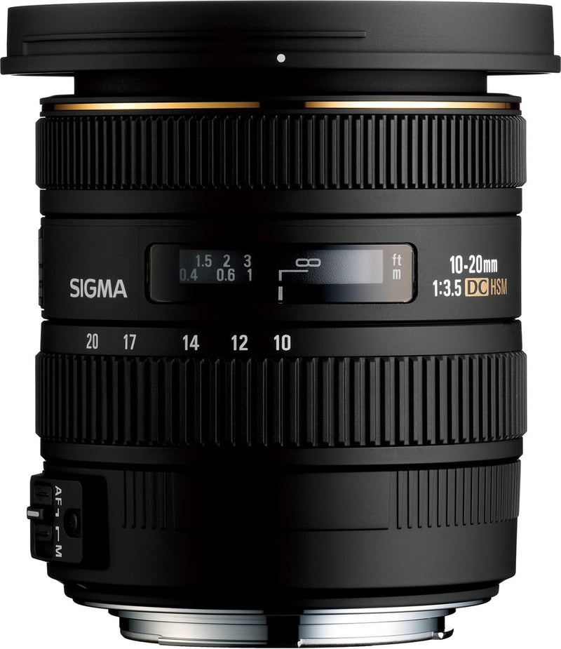 Sigma 10-20 mm F3,5 EX DC HSM-Objektiv (82 mm Filtergewinde, für Canon Objektivbajonett) für Canon