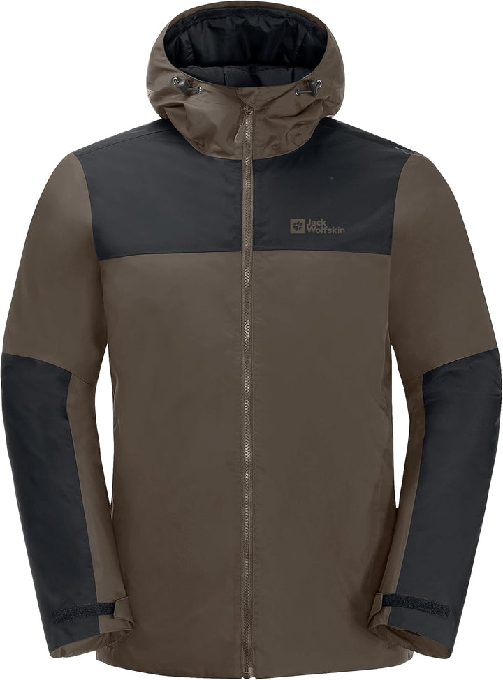 Jack Wolfskin Herren Jasper Ins Jkt M Jacket, cold coffee