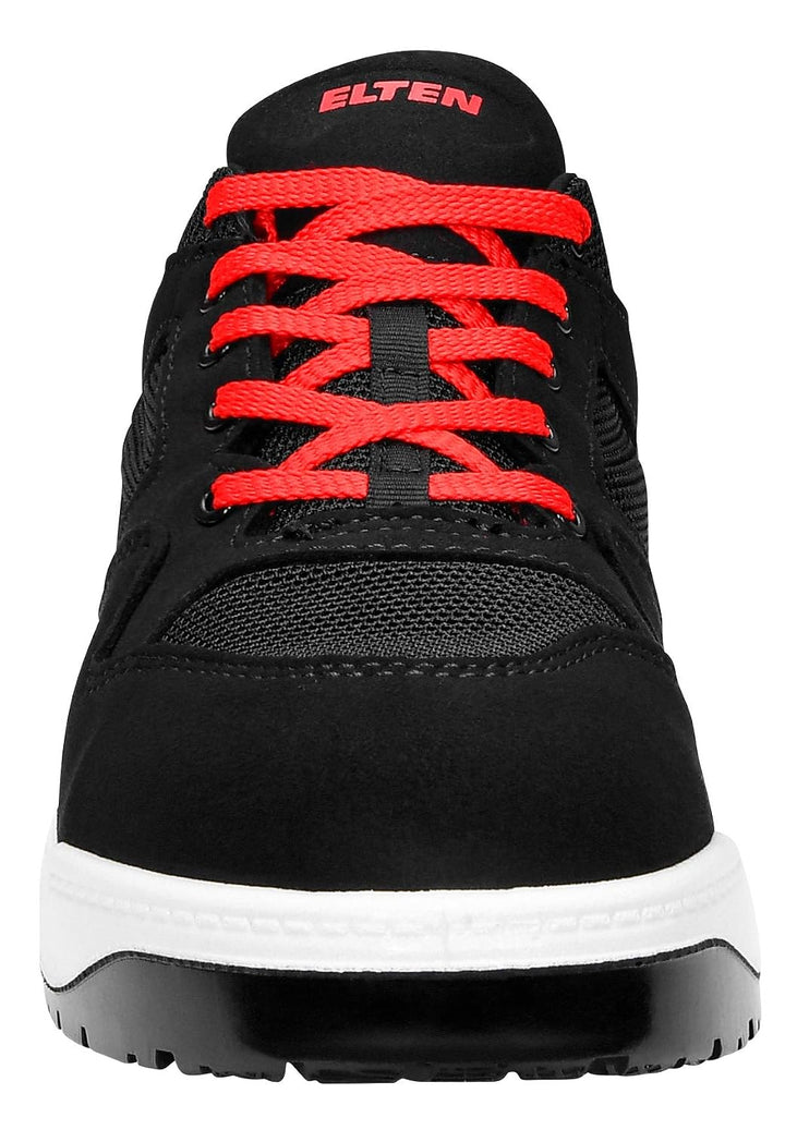 ELTEN Sicherheitsschuhe Lakers Black Low ESD S1P, Herren, Textil, Kunststoffkappe (Leichter als Stah