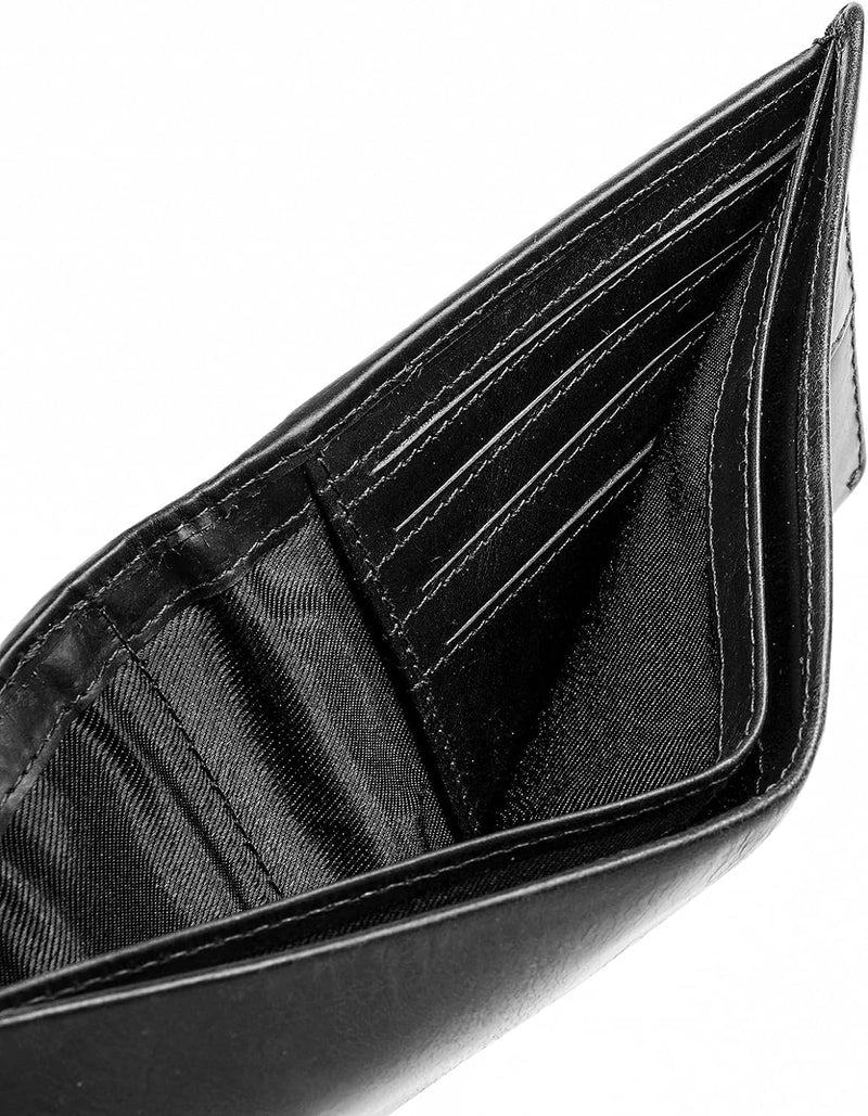 Chiemsee Geldbörse Echt Leder schwarz Herren - 021133, Schwarz