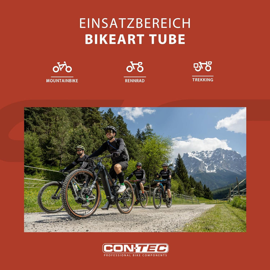 CONTEC Wandpräsenter bikeART Tube, 25kg, aus Stahl und Walnussholz, inkl. Befestigungsmaterial, für