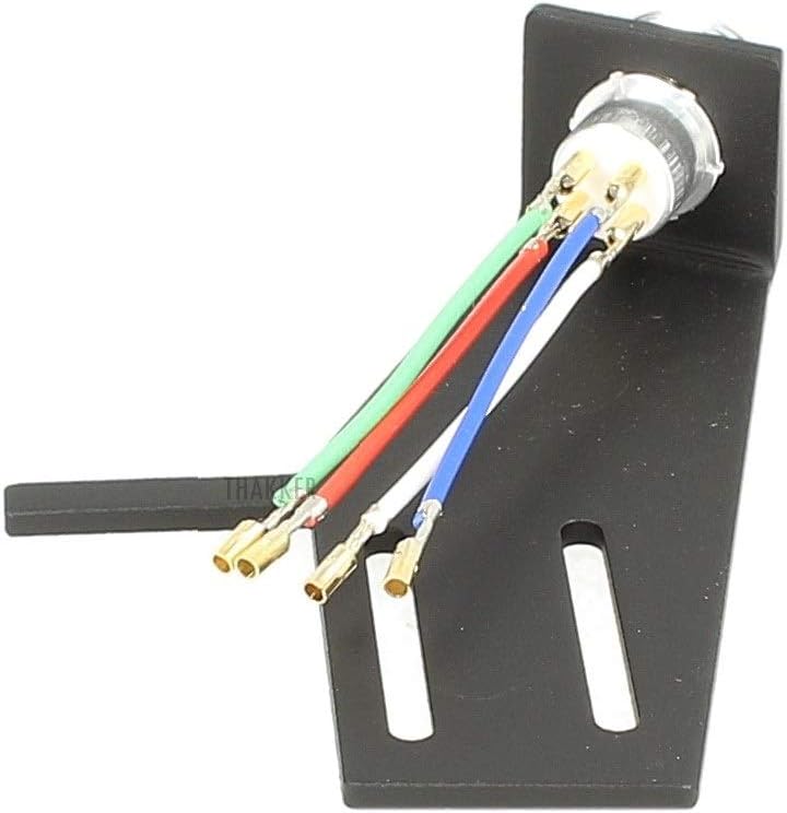 THAKKER Headshell HS-21 Improved für Lenco B-53 / B-55 / L-72 / L-75 / L-76 / L-78 - schwarz