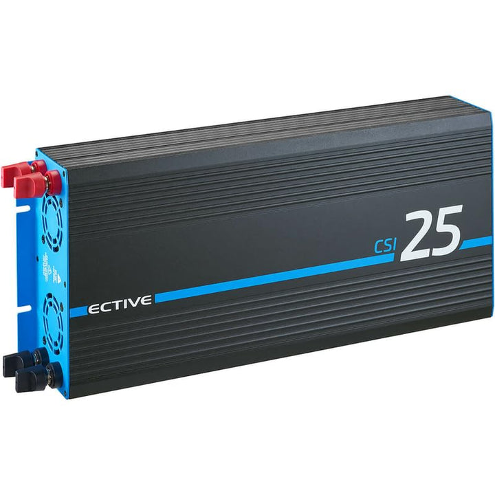 ECTIVE Reiner Sinus Wechselrichter CSI 25-2500W, 24V auf 230V, USB, USV Funktion, Überhitzungsschutz