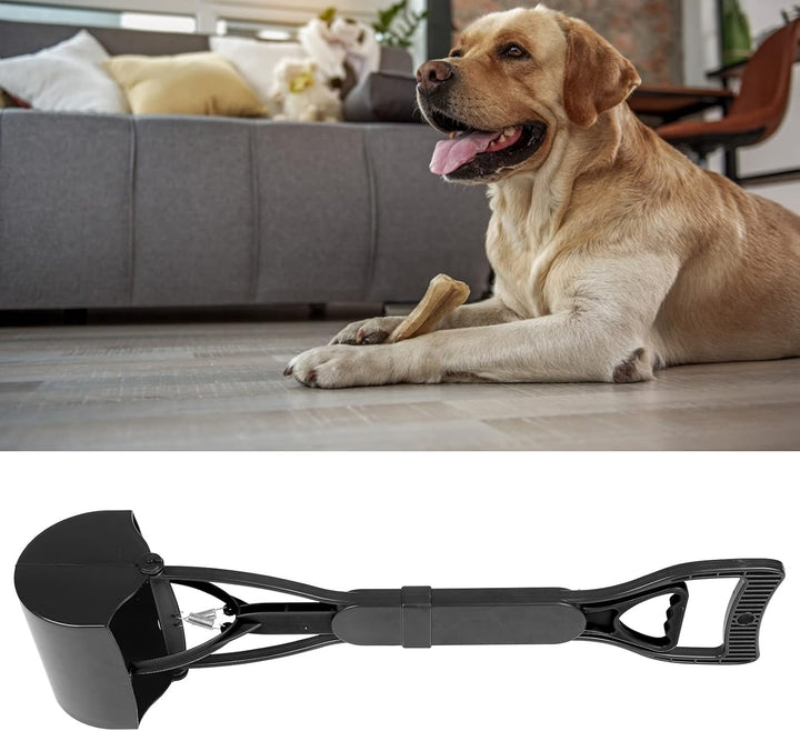 Schaufel mit langem Griff für Hunde, Tropfer für Haustiere, tragbare Kaka-Schaufel für Hunde, Sammel
