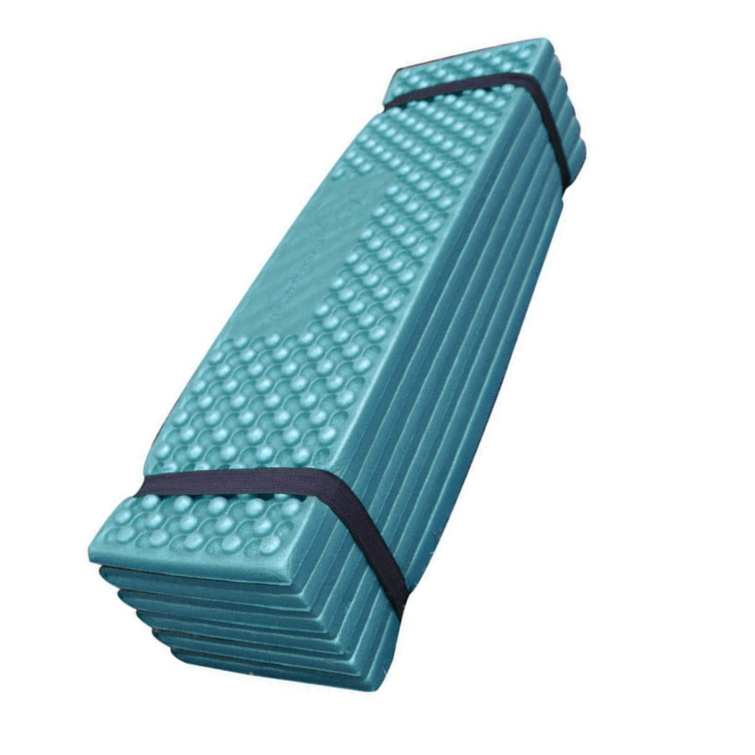 Verdickte Doppel-Eierkisten-Isomatte, Faltbare PVC-Isomatte für Outdoor-Camping, Ultraleichte Tragba