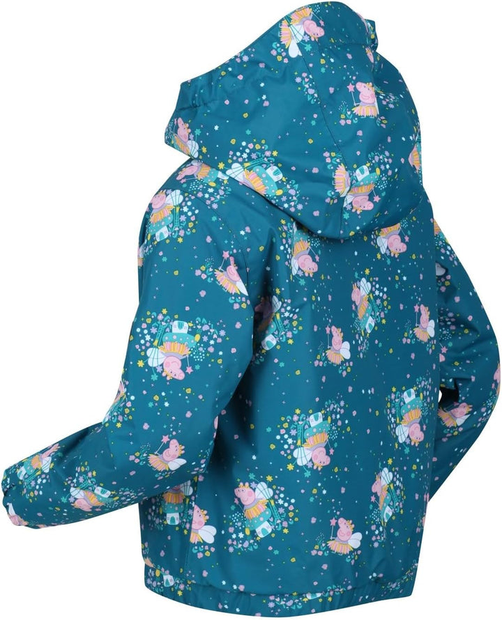 Regatta Unisex Kinder Peppa Muddy Puddle Jacket 6 Monate Gulfstream, 6 Monate Gulfstream