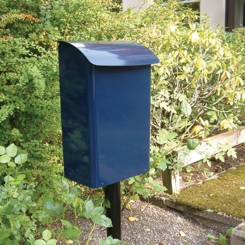 Wand-Briefkasten Safepost 14 Briefkasten Edelstahl Sicherheits-Briefkasten mit doppeltem Fach Aufput
