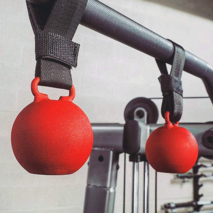 Body-Solid Bstcb Cannon Ball Grips (Paar) Griffe, rot, 3