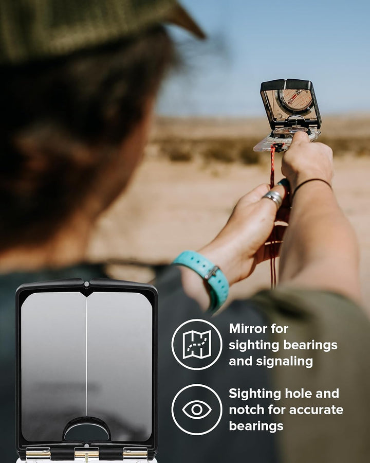 SUUNTO MC-2 Kompass: Erstklassiger Kompass für Profis und ambitionierte Wanderer USGS UTM Waage Nord