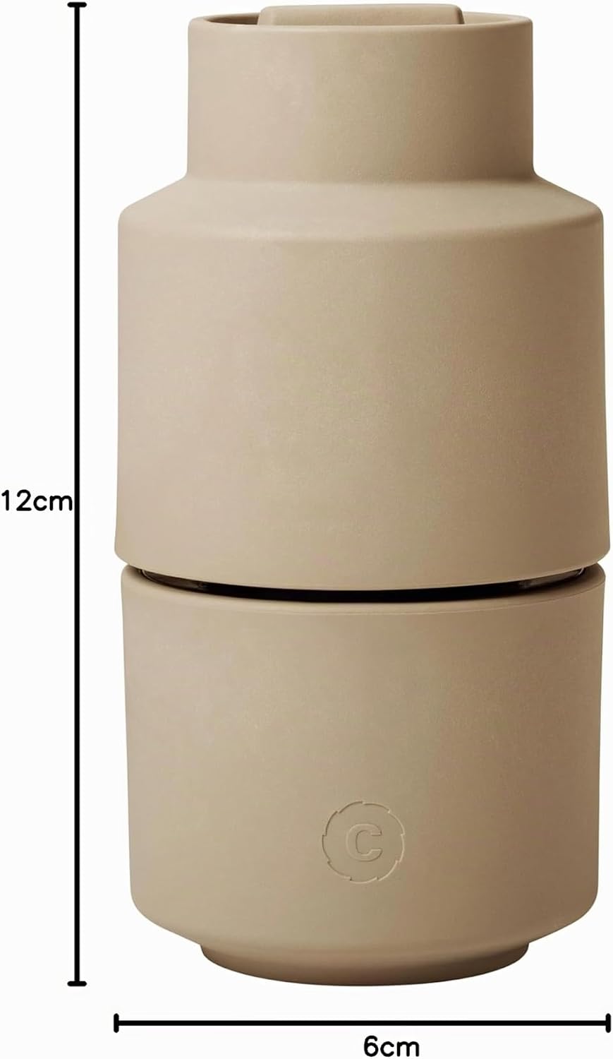 Crushgrind - the original ceramic mechanism CG060300-0014 Billund 12 cm, Kunststoff, cremefarben Gar