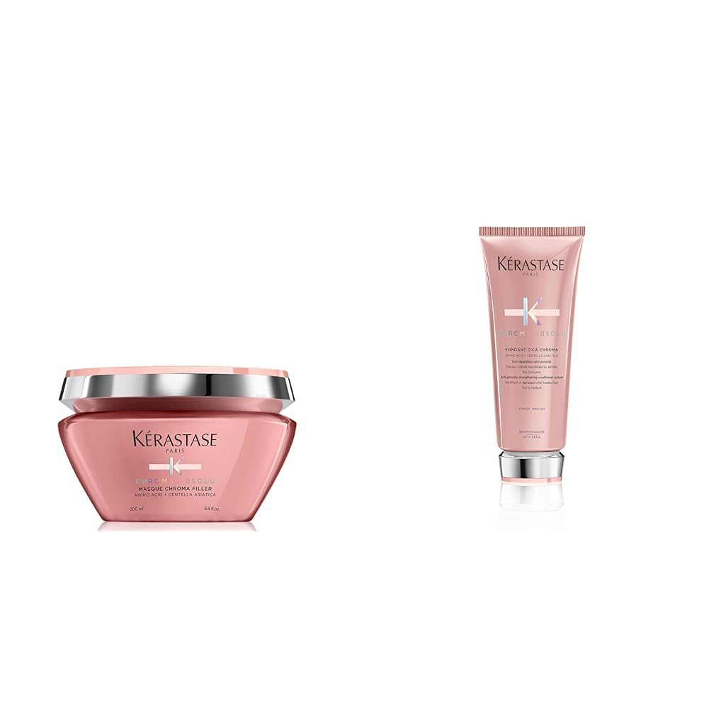 Kérastase | Haarmaske für strapaziertes und coloriertes Haar, Gegen Haarbruch und Porosität, Masque