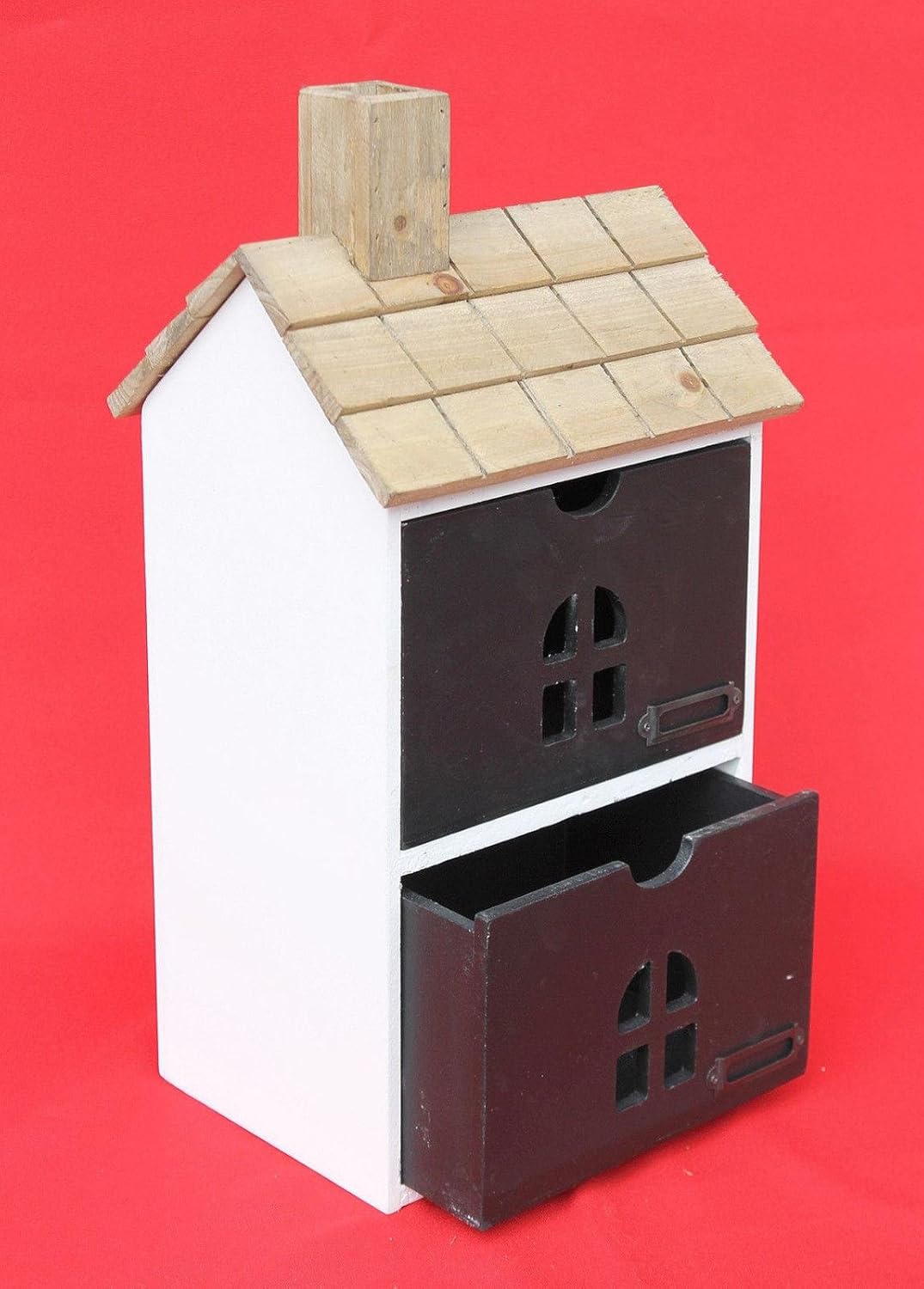 DanDiBo Schreibtisch Organizer Holz Aufbewahrungsbox 14B407 Minikommode mit Schubladen Schubladenbox
