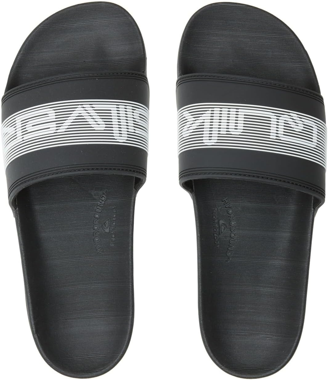 Quiksilver Herren Rivi Wordmark Slide Sandale, 40 EU Black 3