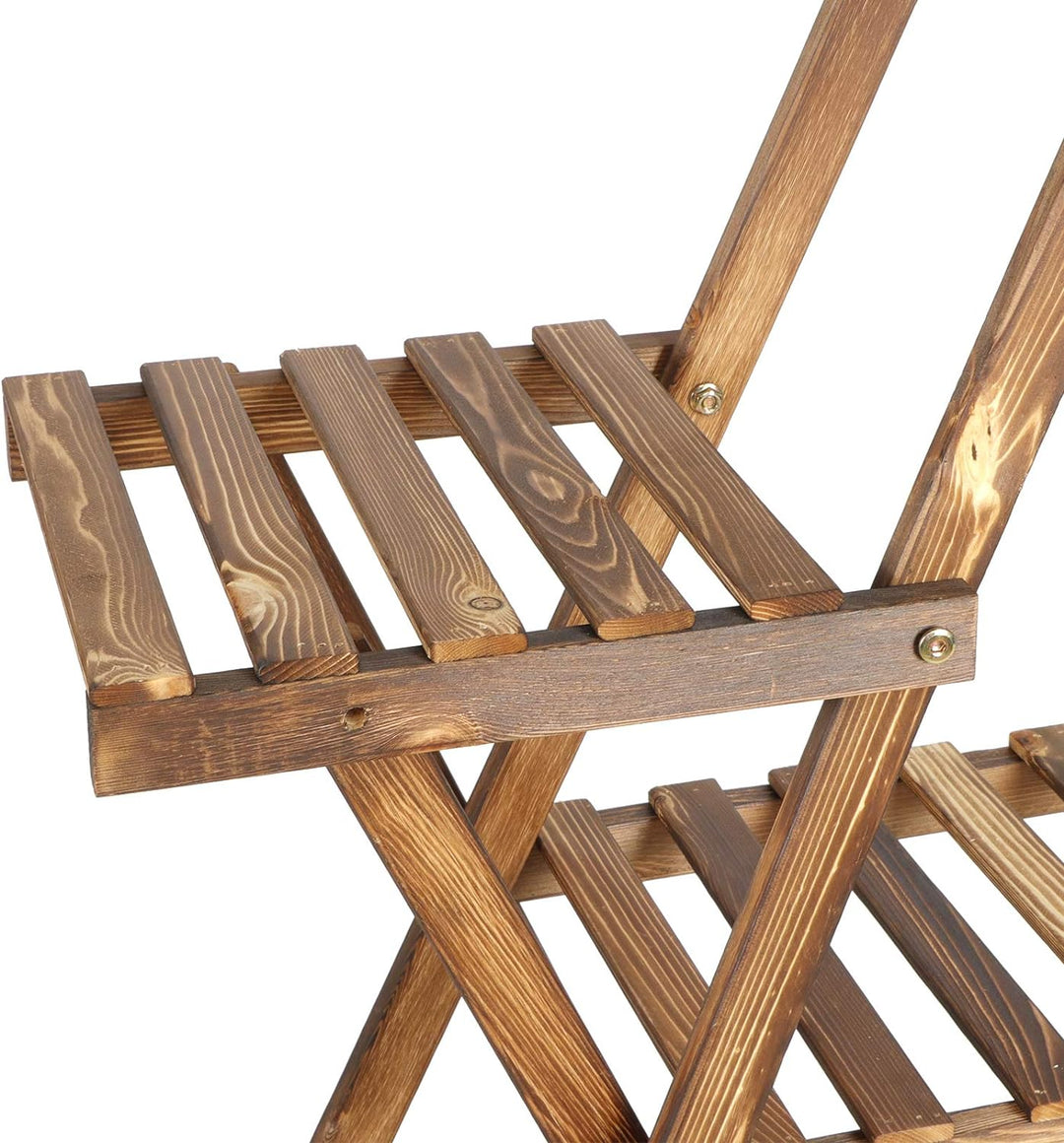 Pflanzenregal, Blumentreppe aus Holz, mehrschichtig, für den Garten, für den Innen- und Aussenbereic