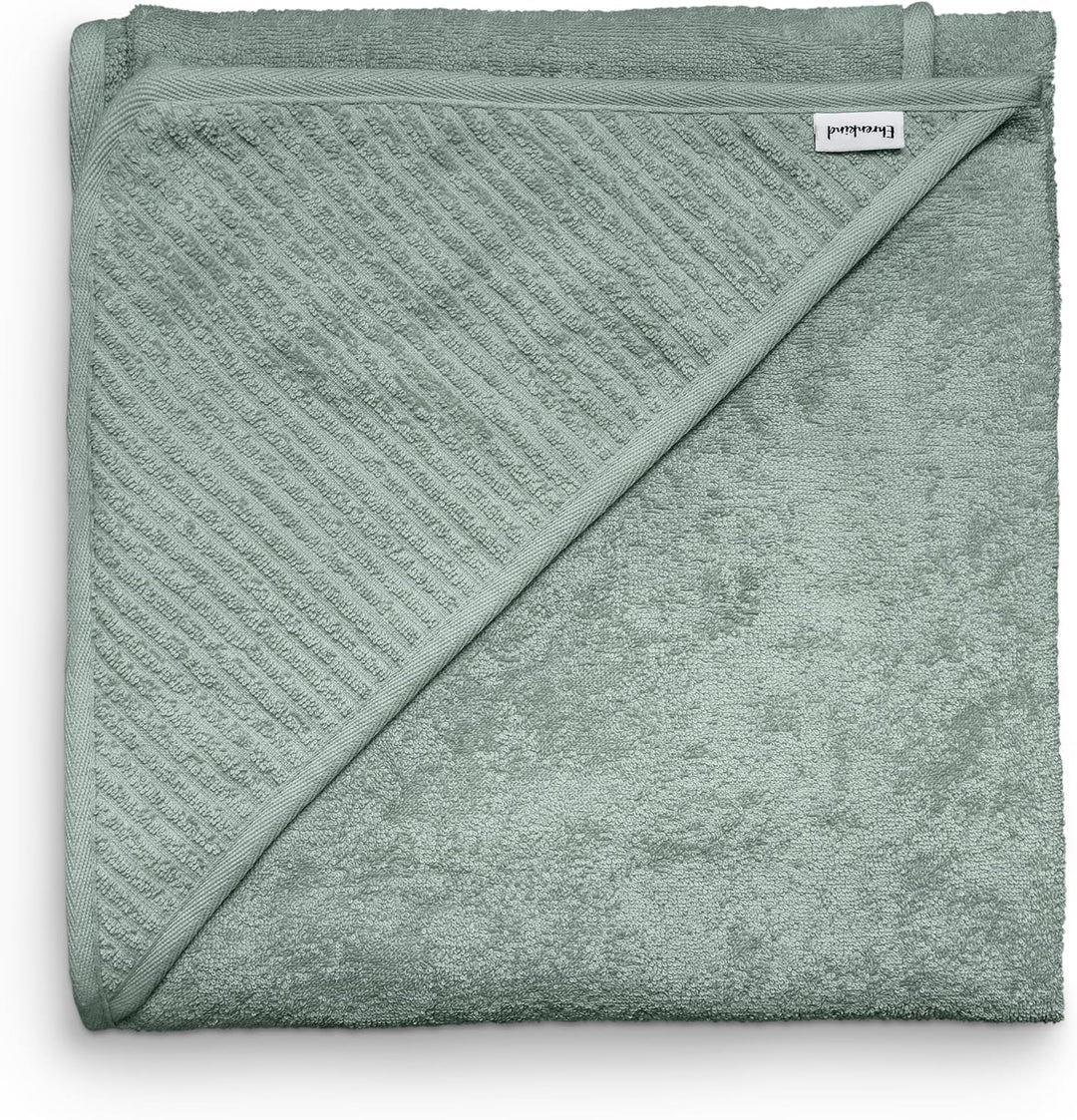 Ehrenkind® Kapuzenhandtuch | Babyhandtuch mit Kapuze aus kuschelig weicher Bio-Baumwolle | Badetuch