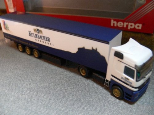 Herpa 148337 - MB Actros LH Koffersattelzug Kulmbacher
