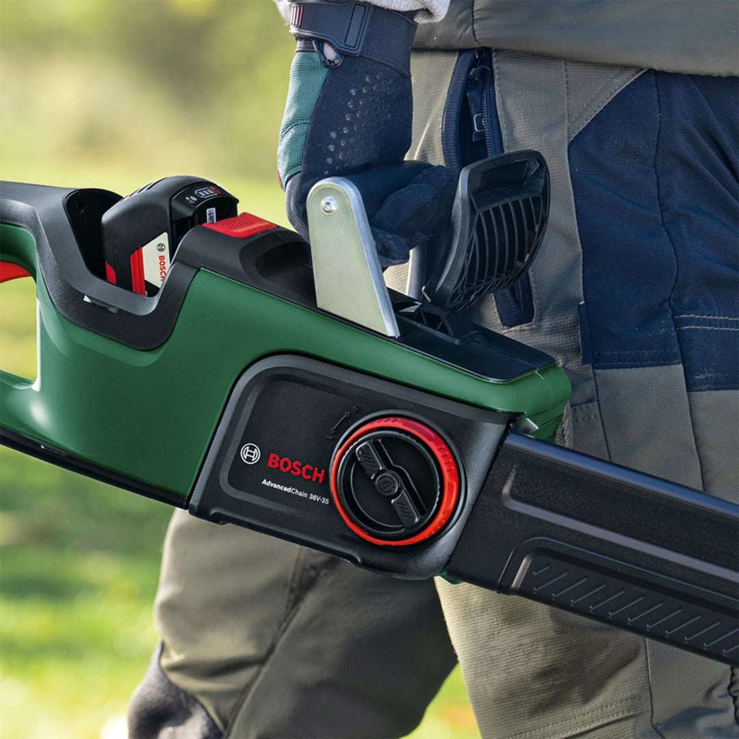 Bosch Home and Garden Bosch Akku-Kettensäge AdvancedChain 36V-35-40 (zum Schneiden durch härtestes H