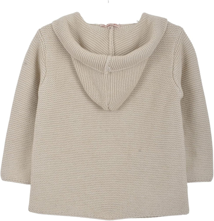 Minora Baby Strickjacke mit Kapuzenpullover für Jungen und Mädchen - Hoodie Sweatshirt - Unisex Card
