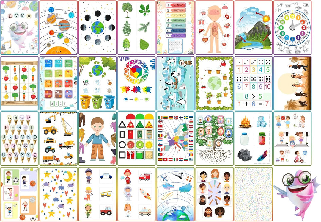 Interaktives XXL IQ BOOK - für Kinder von sechs bis neun Jahren