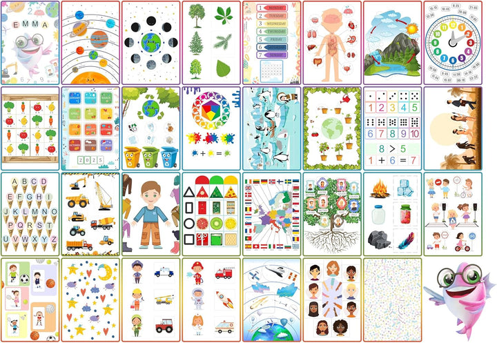 Interaktives XXL IQ BOOK - für Kinder von sechs bis neun Jahren