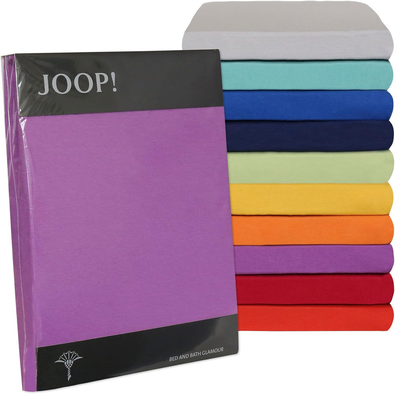 JOOP! Spannbetttücher Uni 40000 weiss - 00 100x200 cm Weiss - 00 90x200 cm - 100x200 cm, Weiss - 00