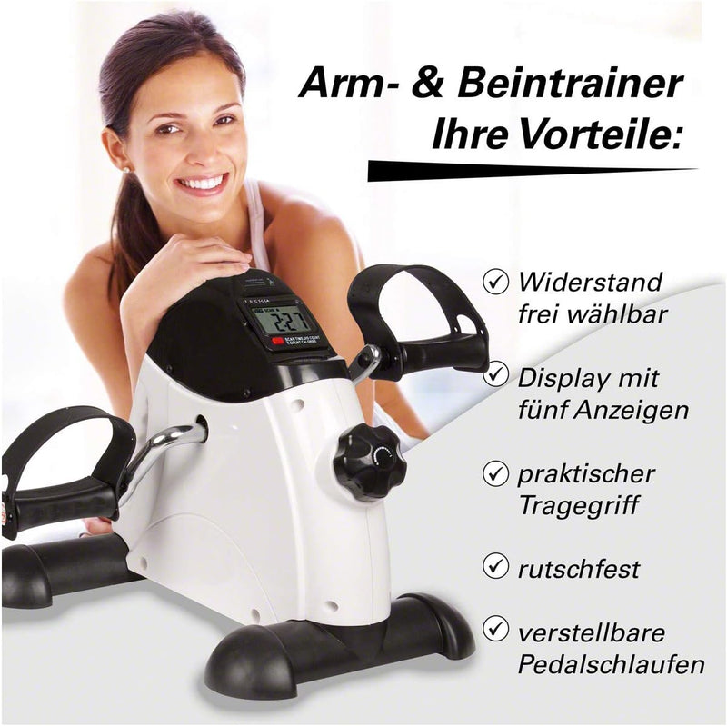 Sport-Tec Arm- und Beintrainer Mini Heimtrainer Trainingsgerät Trimmrad Hometrainer Minibike