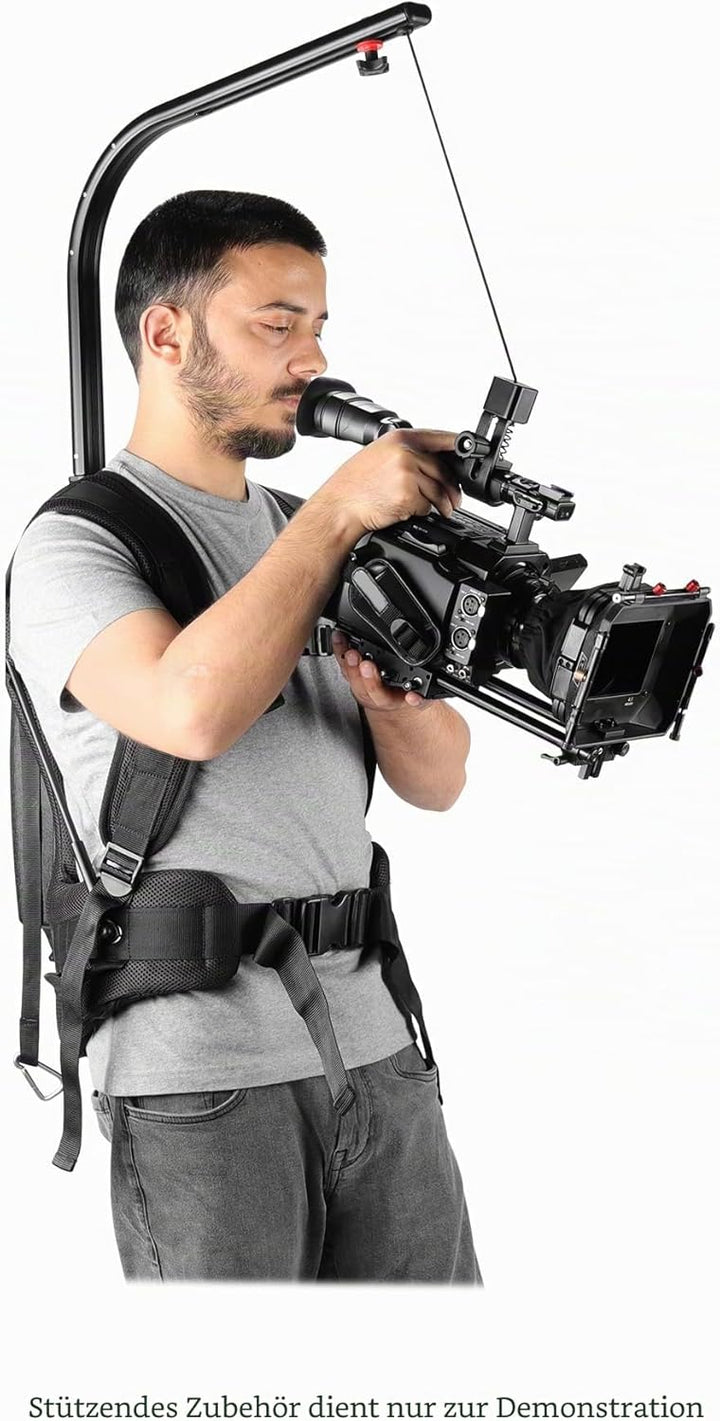 FLYCAM Basic Flowline Body Mount Stützweste mit 180° Drehung für Kamera, Camcorder und 3-Achsen-Gimb