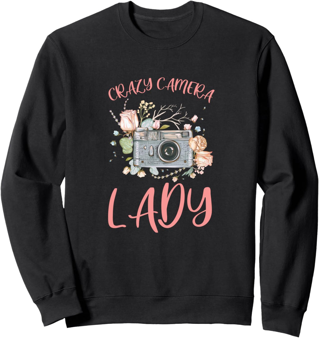 Fotograf Geschenk - Fotografie Kamera Sweatshirt
