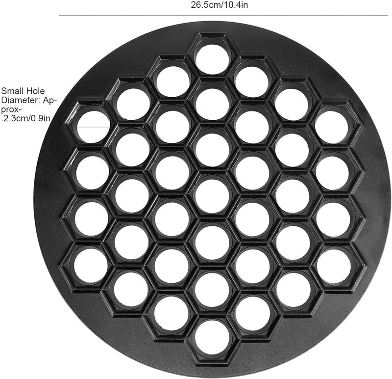 Dumpling Maker-37 Holes Knödel Maker Dumpling Mould Knödelform Aluminiumlegierung Ravioli DIY Maker