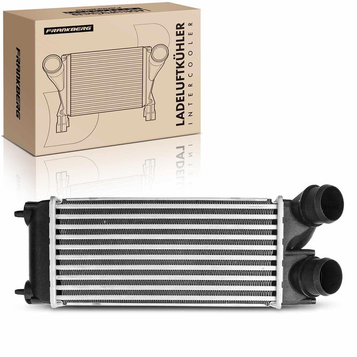 Frankberg Ladeluftkühler Turbokühler Kompatibel mit Berlingo B9 2008-Heute C4 LA UA LC UD 2007-2013