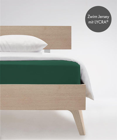 fleuresse Comfort Spannbettlaken (96 % Baumwolle, 4 % Elasthan), mit Rumdumgummizug, Ökotex Standard