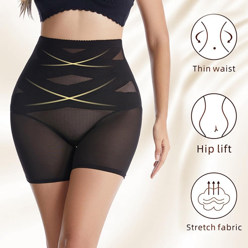Bauchweg Unterhose Damen Miederhose Shapewear Hose Hohe Taille Figurformende Miederpants Shaping Unt