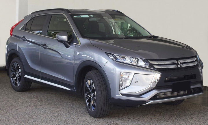 Inox door sill protectors compatible with Mitsubishi Eclipse Cross 2018- incl. PHEV 'Special Edition